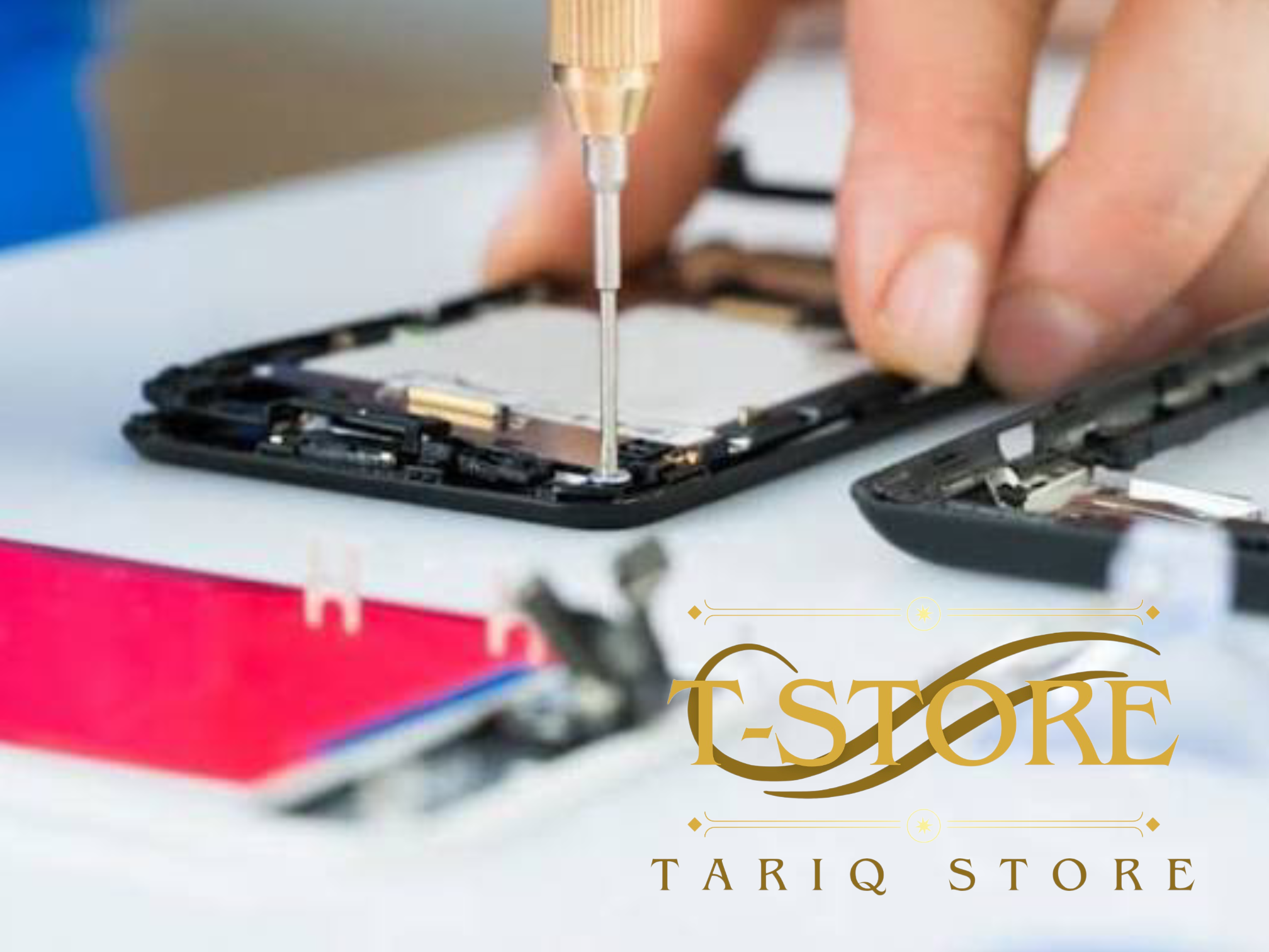 في طارق ستور (Tariq Store)، جوالك في أيدٍ أمينة.. نوفر لكم أفضل خدمات الصيانة لجميع أنواع الهواتف الذكية